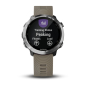 Preview: Forerunner® 645 mit sandsteinfarbenem Armband