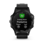 Preview: fēnix® 5 Plus Saphir, Schwarz mit schwarzem Lederarmband