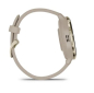 Preview: Venu® 3S French Gray/Softgold mit Schnellwechsel-Silikon-Armband