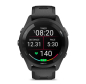 Preview: Forerunner® 265 Schwarz mit Schnellwechsel-Silikon-Armband 22 mm Schwarz/Hellgrauchwarz/Hellgrau