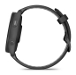 Preview: Forerunner® 265 Schwarz mit Schnellwechsel-Silikon-Armband 22 mm Schwarz/Hellgrau
