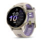 Preview: Forerunner® 970 Gray/Softgold Titan mit Silikon-Wechselarmband 22 mm French Gray/Transparent Indigo