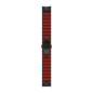 Preview: QuickFit Titan Carbongrau DLC Armband 22mm