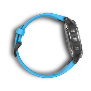 Preview: Fenix 5 Grau mit schwarzem Armband