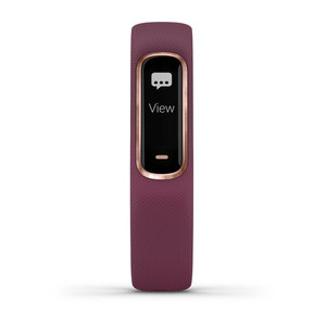 vívosmart® 4 S/M Dunkelrot/Roségold