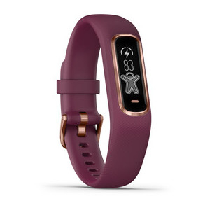 vívosmart® 4 S/M Dunkelrot/Roségold