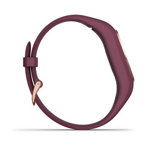 vívosmart® 4 S/M Dunkelrot/Roségold