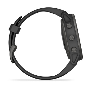 fēnix® 6S Pro SAPPHIRE Schwarz mit schwarzem Silikonband