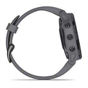 fēnix 6S Pro Solar - Lila mit schiefergrauem Armband