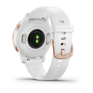 Venu® 2S Weiss/Rosegold mit Schnellwechsel-Silikon-Armband | Garmin - Shop  - Schweiz
