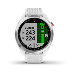 Preview: Approach® S42 Silber poliert mit weißem Armband