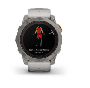 fēnix® 7X Pro – Sapphire Solar Edition Nebelgrau/Titanium Titan