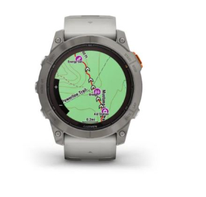 Preview: fēnix® 7X Pro – Sapphire Solar Edition Nebelgrau/Titanium Titan