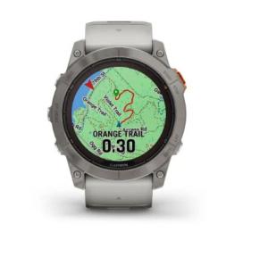 fēnix® 7X Pro – Sapphire Solar Edition Nebelgrau/Titanium Titan