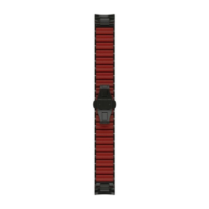 QuickFit Titan Carbongrau DLC Armband 22mm