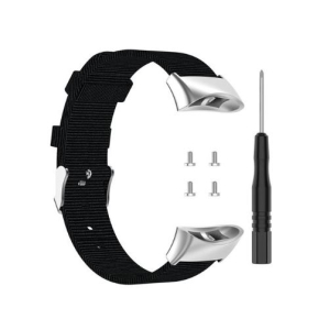 Schwarzes Nylon Armband