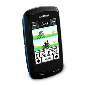 Garmin Edge 800 GPS-Fahrrad-Computer mit Touchscreen Schwarz und blau 