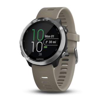 Forerunner® 645 mit sandsteinfarbenem Armband
