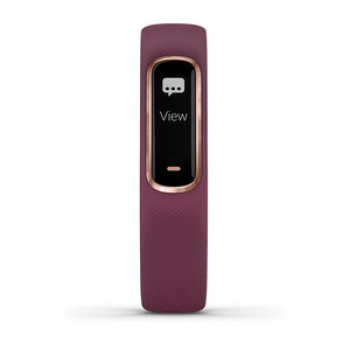 vívosmart® 4 S/M Dunkelrot/Roségold