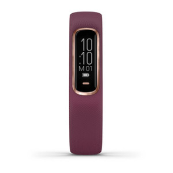 vívosmart® 4 S/M Dunkelrot/Roségold