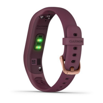 vívosmart® 4 S/M Dunkelrot/Roségold