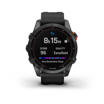 fēnix® 7S Solar Schwarz/Schiefergrau