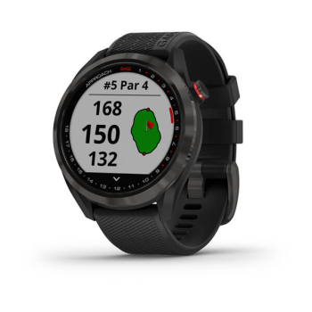 Approach® S42 Grau mit schwarzem Armband