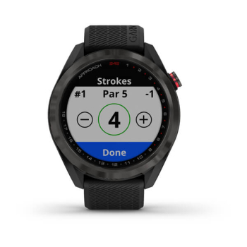 Approach® S42 Grau mit schwarzem Armband