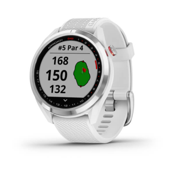 Approach® S42 Silber poliert mit weißem Armband