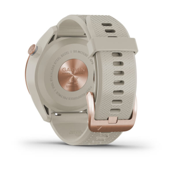 Approach® S42 Roségold mit sandfarbenem Armband