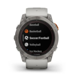 fēnix® 7X Pro – Sapphire Solar Edition Nebelgrau/Titanium Titan