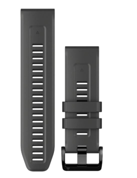 QuickFit Silikon Armband Steinweiss 26mm